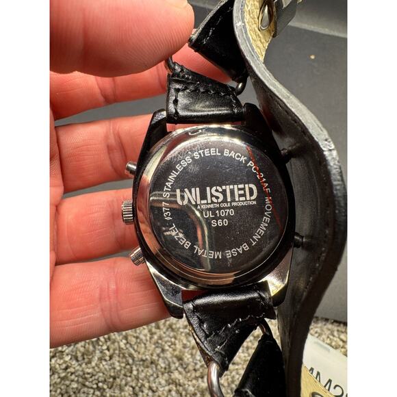Kenneth Cole Unlisted UL1070 S60 Multi Function Digital Face Chronograph Watch - Picture 10 of 10